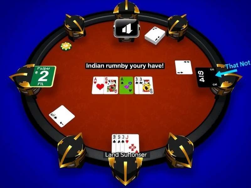 Rummy Circle पर भारतीय रम्मी गेम खेलते हुए प्लेयर्स