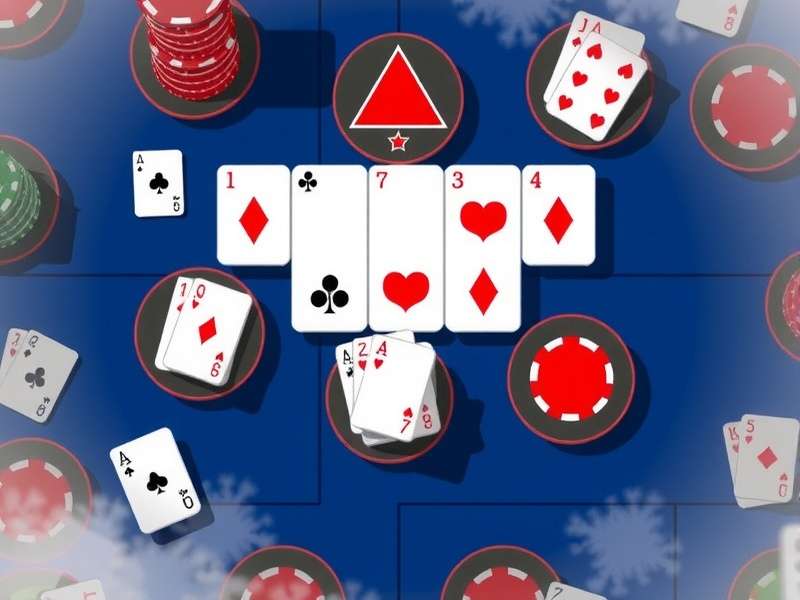 A vibrant online Indian Rummy game table on Rummy Circle interface