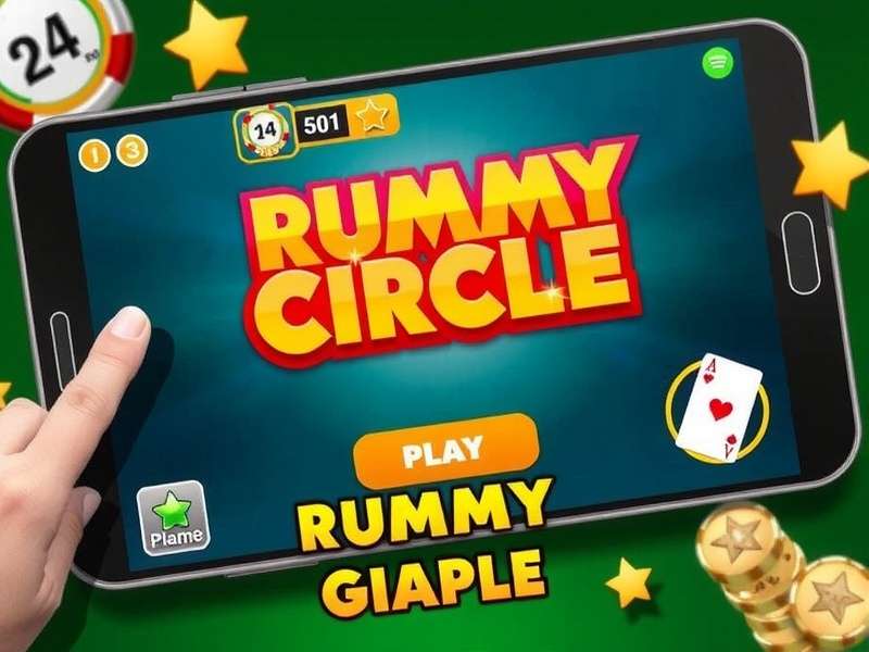 Rummy Circle Apk Interface on Mobile