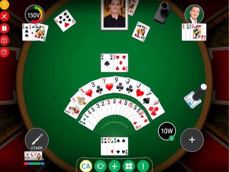 Professional Rummy player analyzing cards on Rummy Circle app