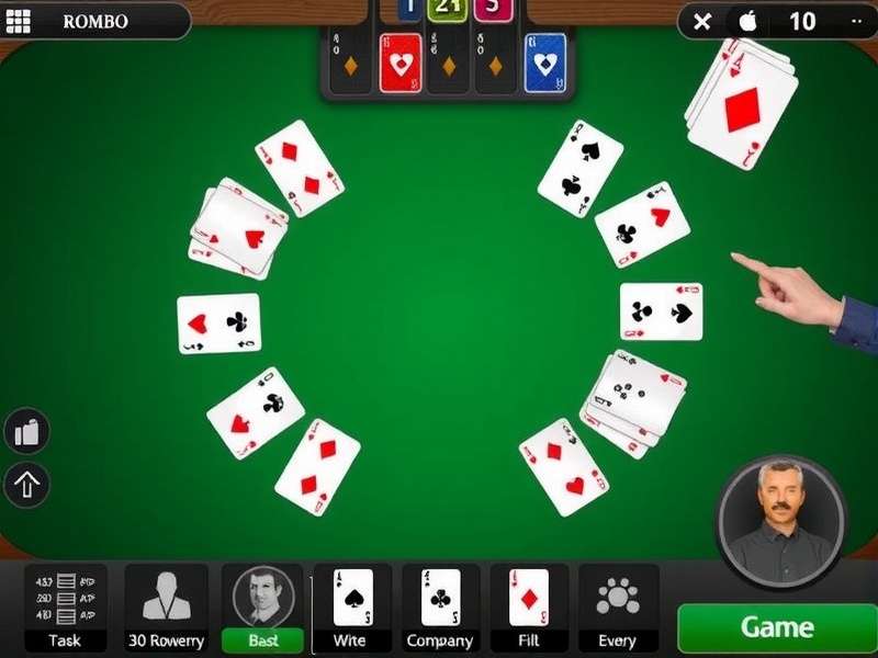 Close-up view of a winning hand declaration on Rummy Circle